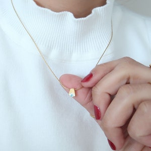 Tiny Gold EVIL EYE PROTECTION Engraved with multi-coloured enamel Charm Necklace, Stainless Steel Chain Ottoman Turkish Jewelry Gift for Her