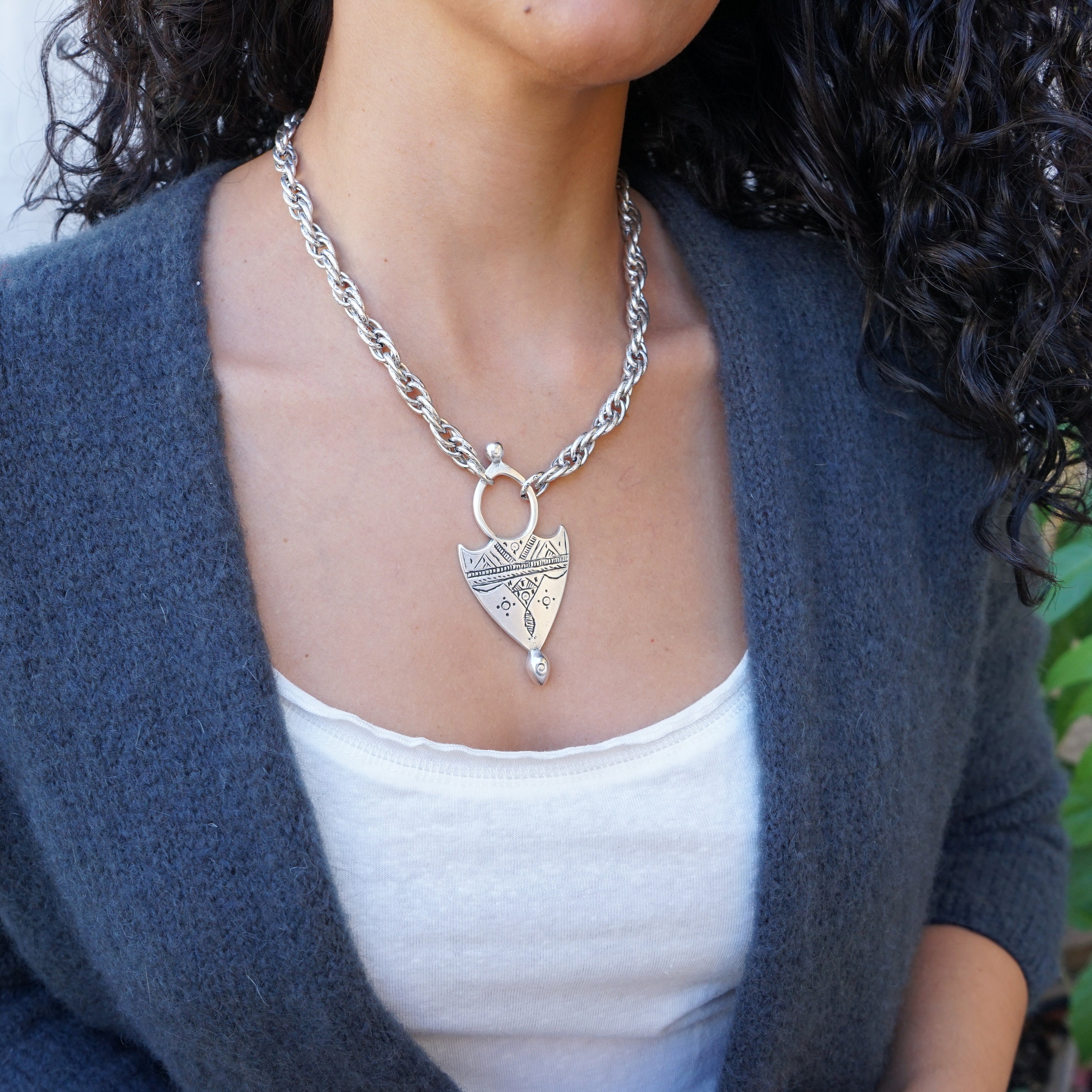 トゥアレグ　トライバルシルバーヴィンテージネックレス トゥアレグ トライバルシルバーヴィンテージネックレス TOUAREG