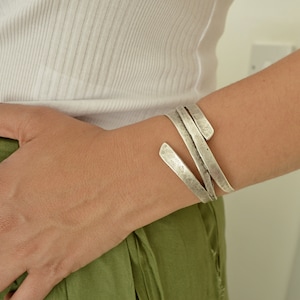 Fashion 925Sterling Solid Silver Jewelry Dull Polish Bangles Bracelet K233 Fashion 925Sterling Solid Silver Jewelry Dull Polish Bangles Bracelet K233
