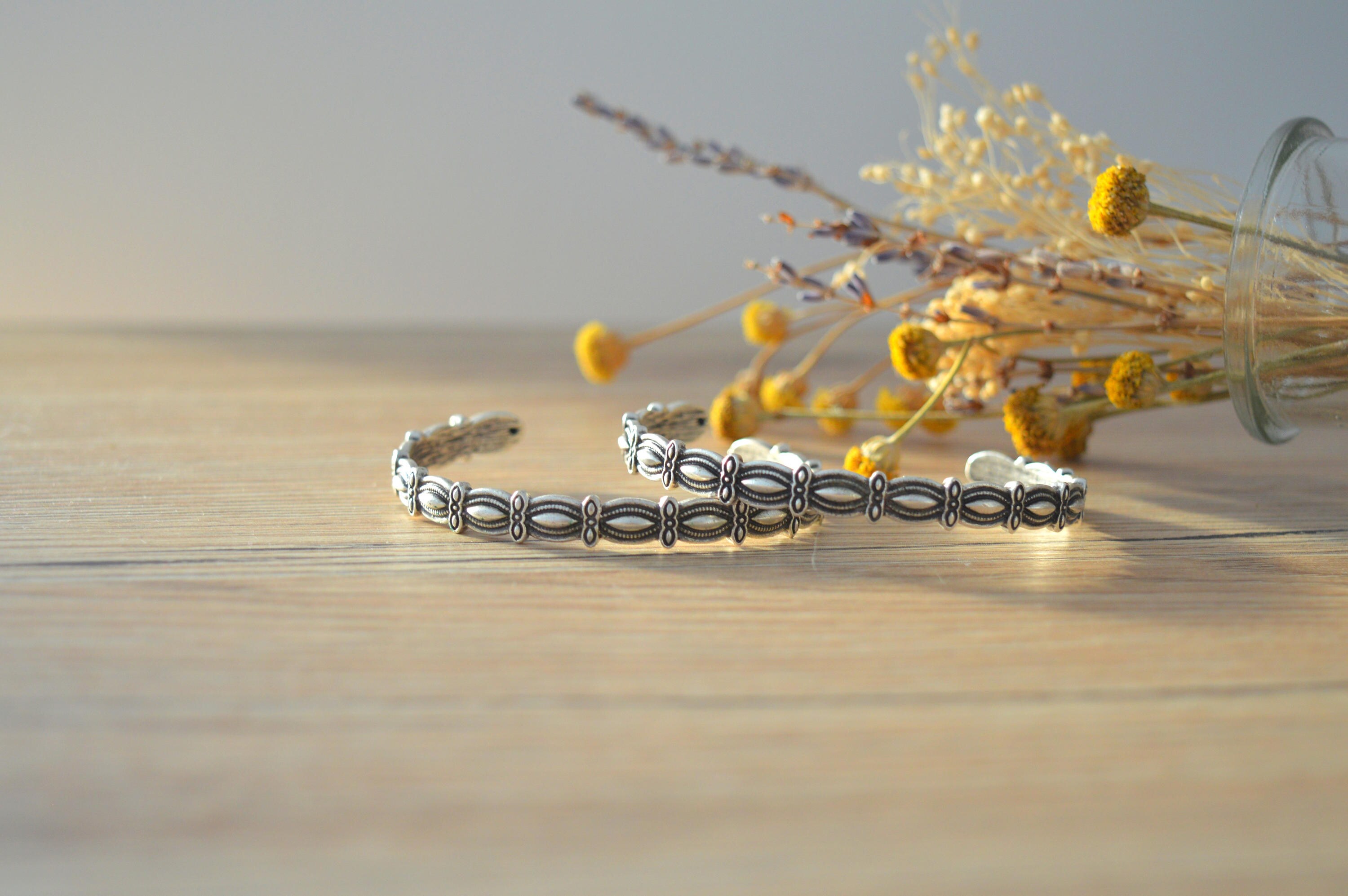 アクセサリー HIDAKA Cut Oval Bracelet(SILVER) CUT OVAL BRACELET – HIDAKA