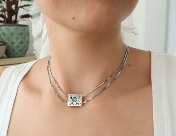 Collier Chic En Métal Vieil Or - Garanti Sans Nickel, Neuf Avec étiquettes