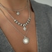 see more listings in the Silver/Black necklaces section