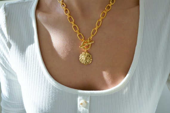 Stacking necklace shop clasp