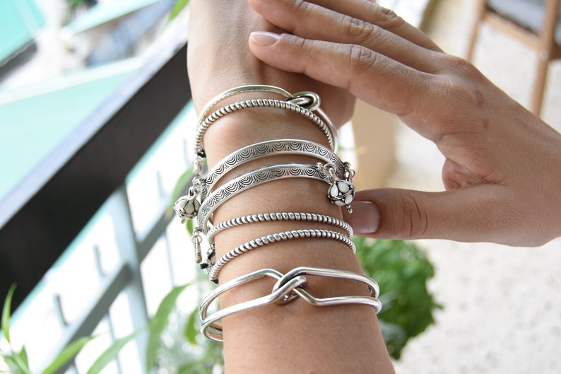 Stacking Wristband Bracelets,Cuff Party Antique Silver circle engraved cuff Bohemian Delicate Minimalist Cuff Free People Style Jewellery