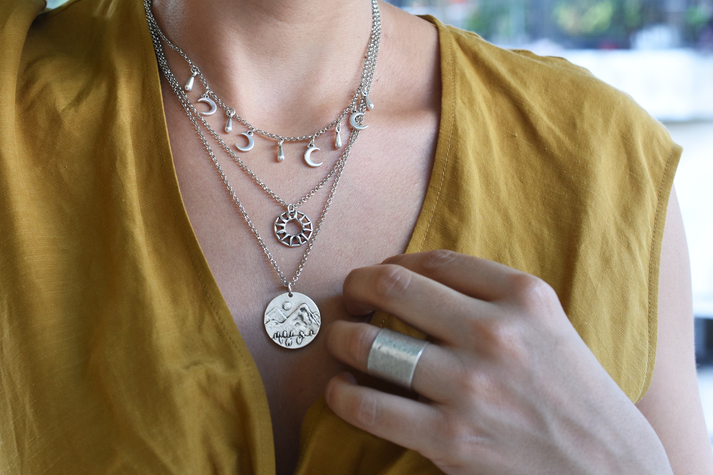 boho bohemian dainty hippie jewelry 