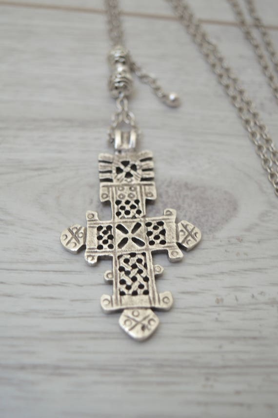 African cross best sale necklace