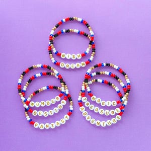 Disney Cruise Line Bracelets, DCL Bracelets, Stretch Bracelets