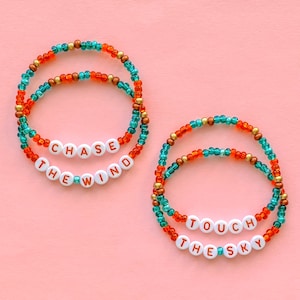 Chase the Wind Touch the Sky Bracelets, Merida Bracelets, Brave Bracelets