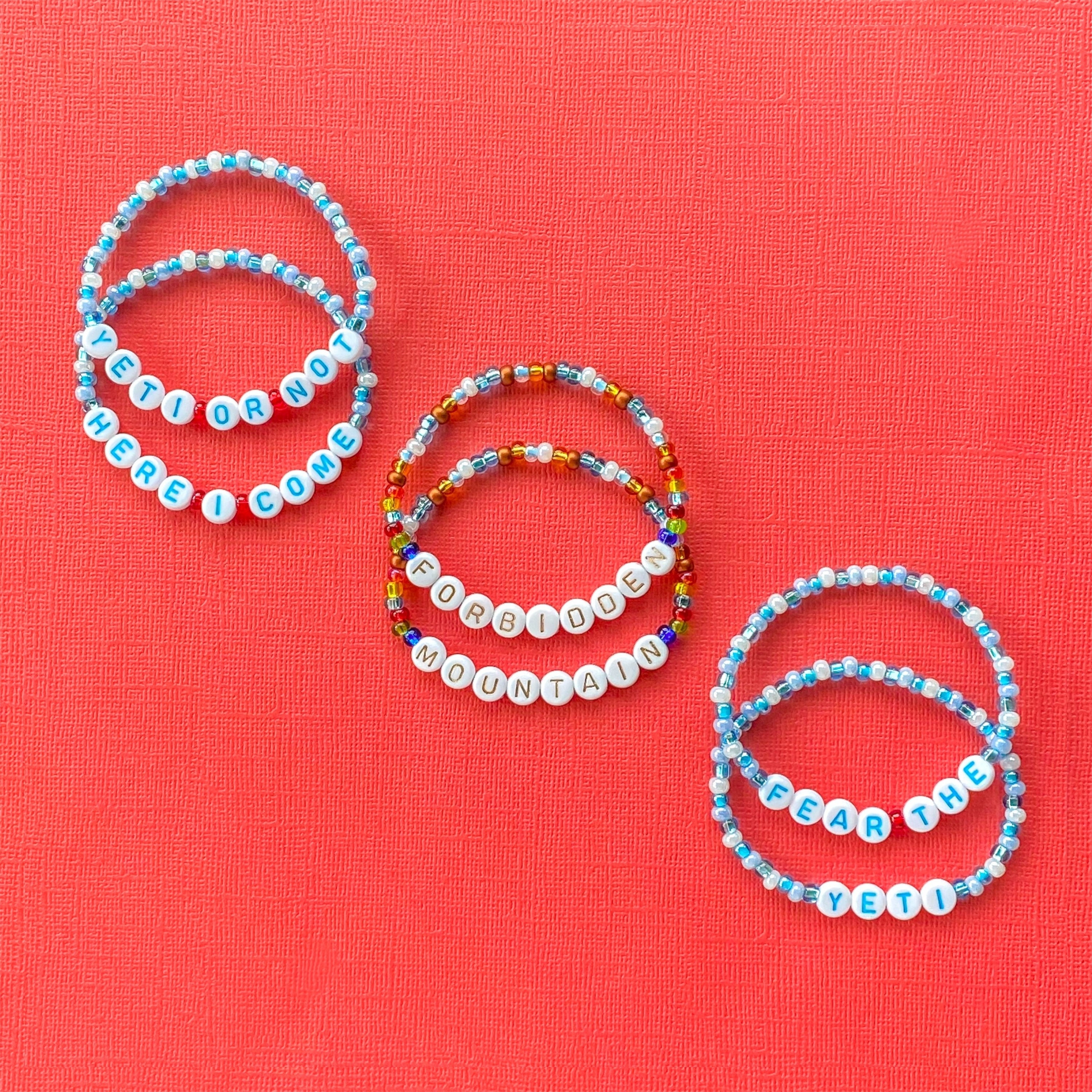 Everest Bracelets, Stacking Stretch Bracelets, Beaded Bracelets