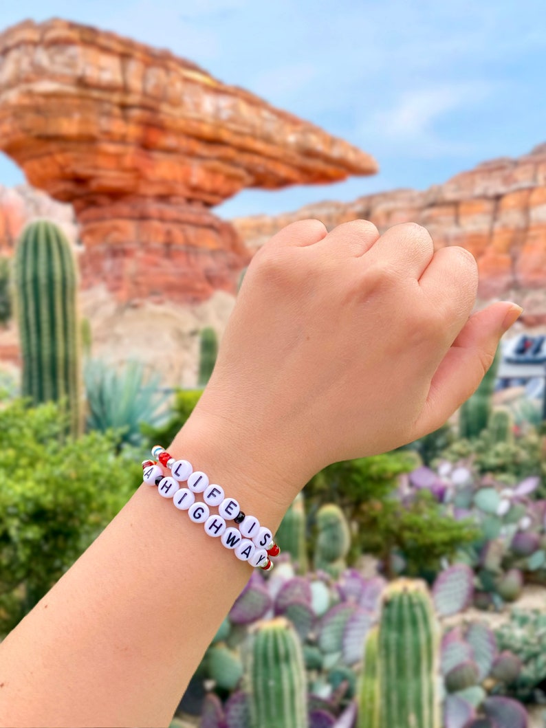 Cars Bracelet Set Stacking Stretch Bracelets Beaded Etsy