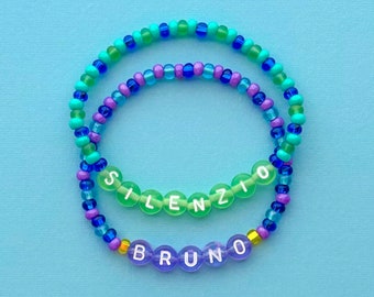 Silenzio Bruno Bracelet Set, Luca Bracelets, Sea Monster Bracelets