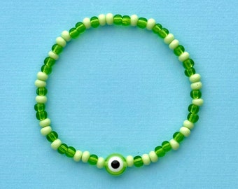 Mike Eye Stacker Bracelet, Monsters Inc Bracelet, Mike Wazowski Bracelet