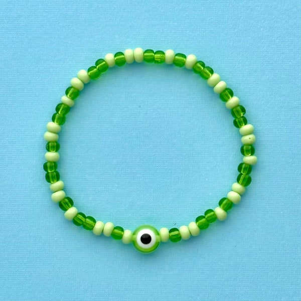 Mike Eye Stacker Bracelet, Monsters Inc Bracelet, Mike Wazowski Bracelet