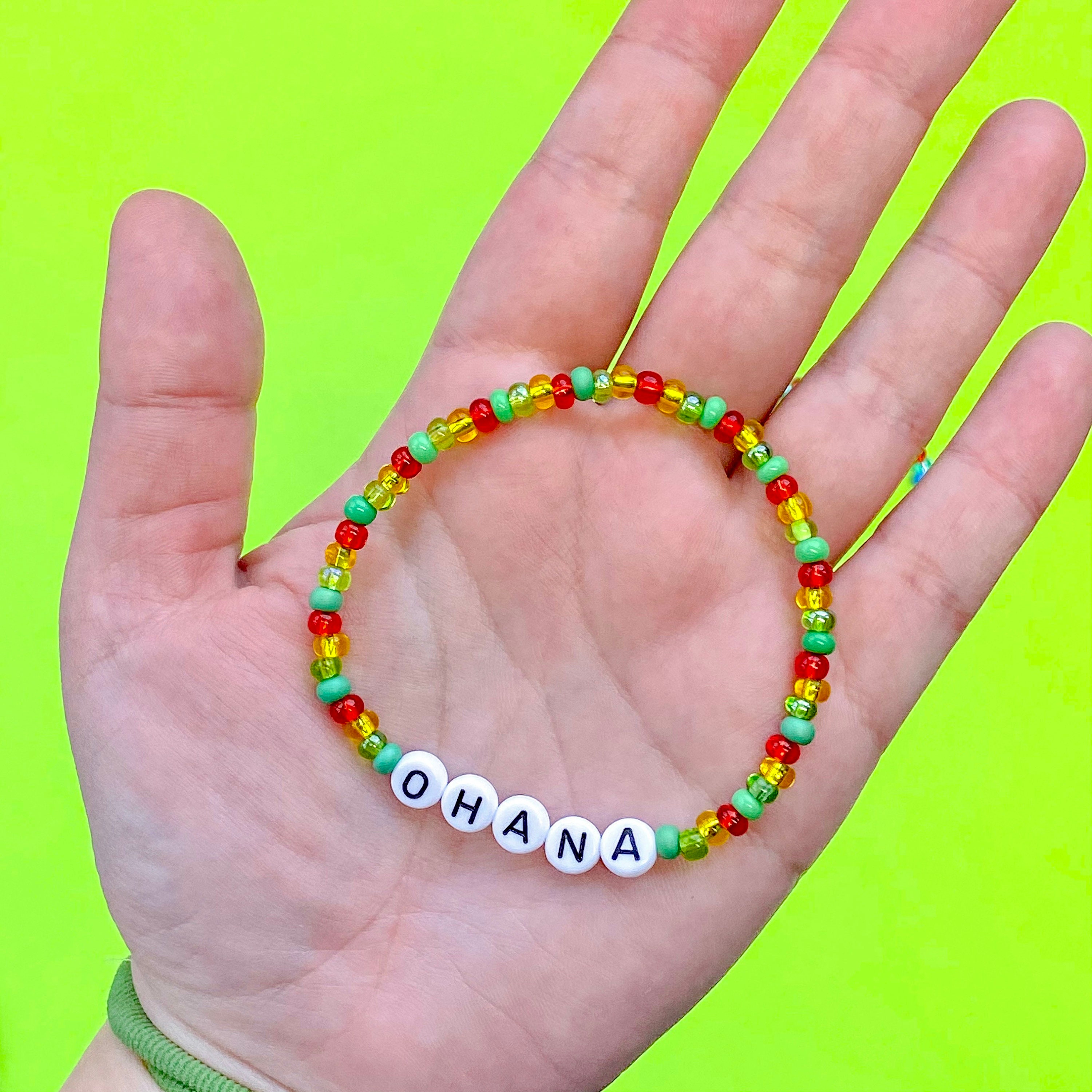 Hawaiian Friends Bracelets Stacking Stretch Bracelets Beaded Etsy