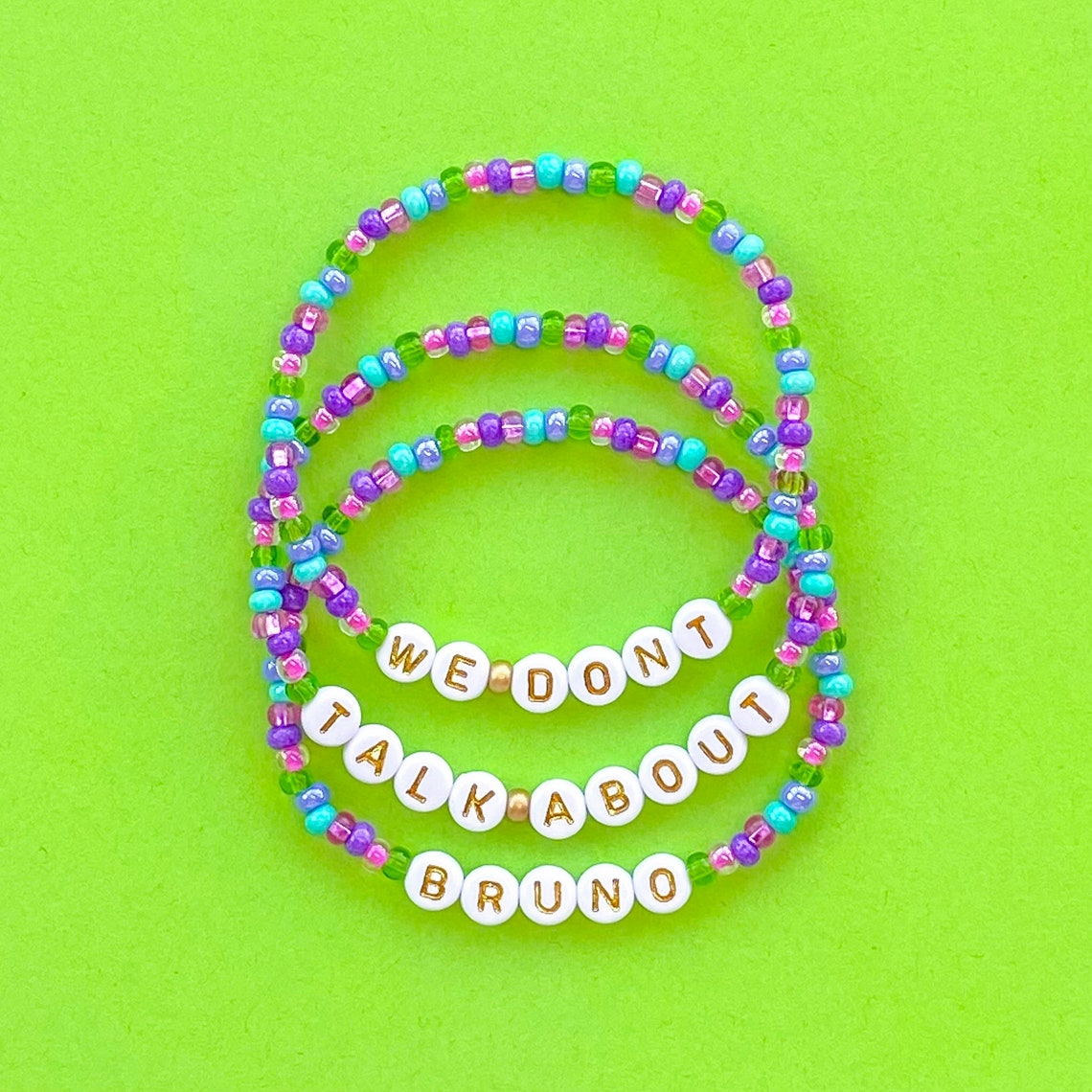 Encanto Bracelet Set Stacking Stretch Bracelets Beaded Etsy