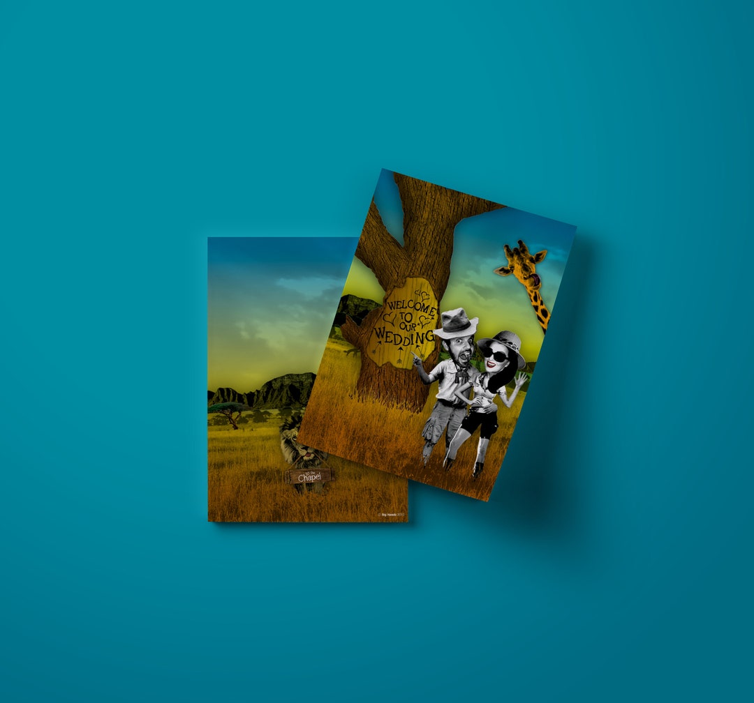 South Africa Wedding Day Invitation Etsy