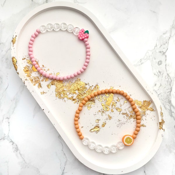 Armband „Aperol“ | Lillet Armband | Aperol Spritz | Aperol Geschenk | Wildberry Lillet | Freundschaftsarmband | JGA