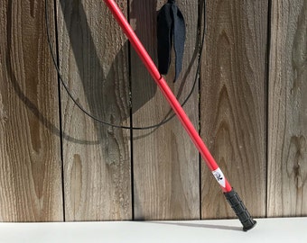 Dog Flirt Pole, Flirt Stick, Exercise Interactive Training Dog Toy, 100% USA Made, Mental and Physical Stimulation Dog Toy, Fun Dog Play