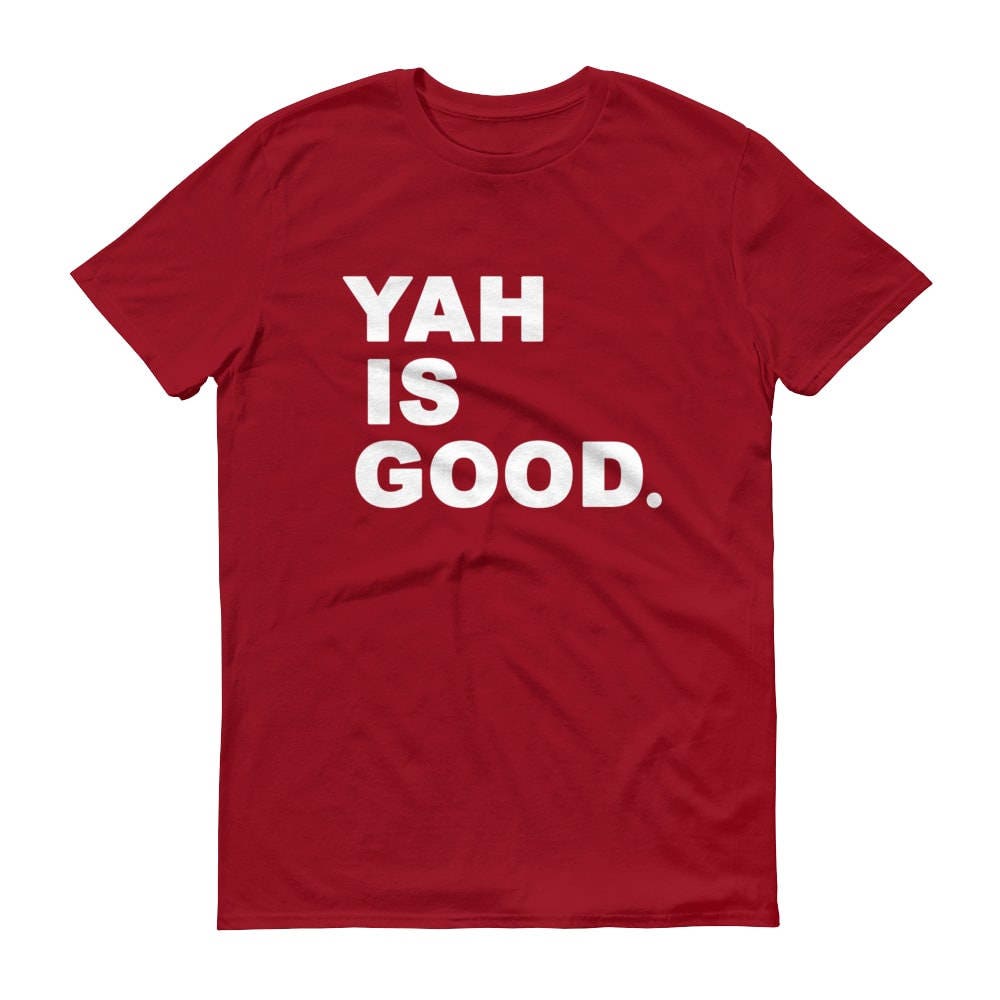 Men's YAH is Good Tshirt 100 Cotton Etsy