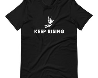 KEEP RISING-T-shirt voor heren