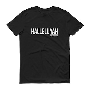 Men&#39;s &quot;HALLELUYAH&quot; T-shirt (100% Cotton)
