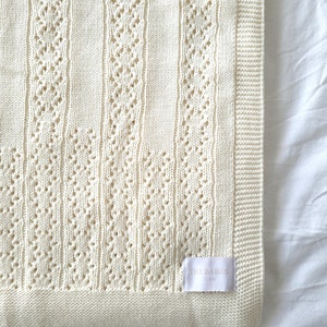 Swaddling Babydecke Strick-Babydecke aus Baumwolle