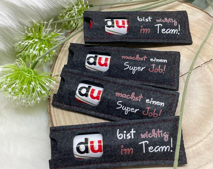 No 11 Du Hast Ein Dickes DANKE Verdient! Filzhülle Produktbild-Vorschau 13