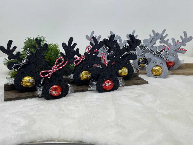 GLFLOW Weihnachtsgirlande aus Filz, Sternkugel, Wollfilz, Rentier-Ornament zum Aufhängen an Bäumen oder saisonale Heimdekoration, 180 cm (A GLFLOW Weihnachtsgirlande aus Filz, Sternkugel, Wollfilz, Rentier-Ornament zum Aufhängen an Bäumen oder saisonale Heimdekoration, 180 cm (A