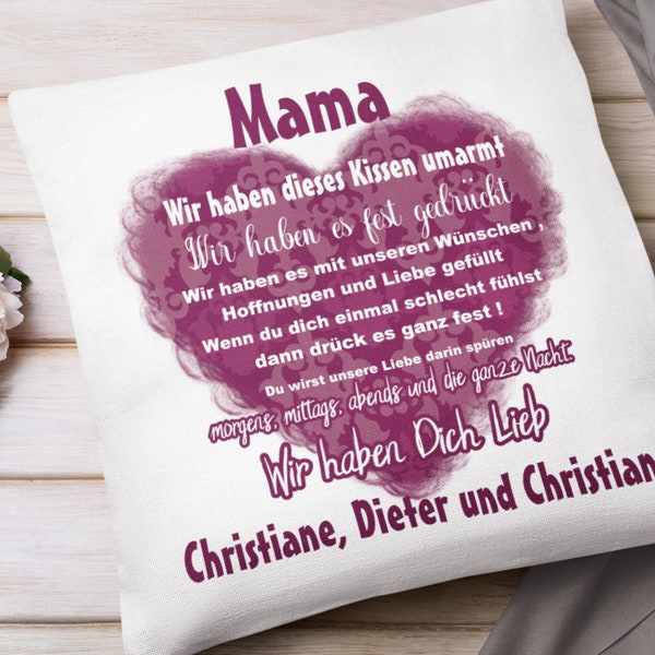 Pillow mom gift with name | Mother's Day Gift Mom | Birthday gift for mom | Gifts for Women | Mother's Day Gifts