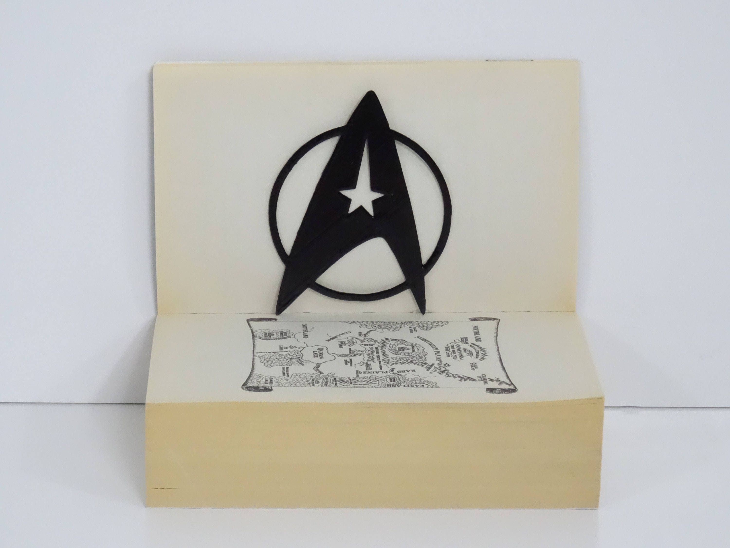 Star Trek Starfleet Insignia Bookmark - Etsy