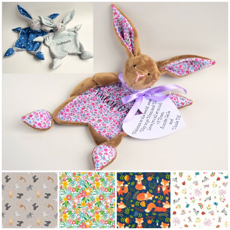 soft bunny comforter