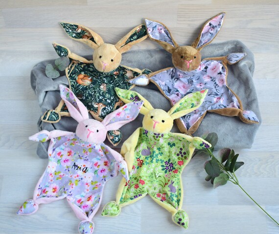 Personalised bunny comforter sale