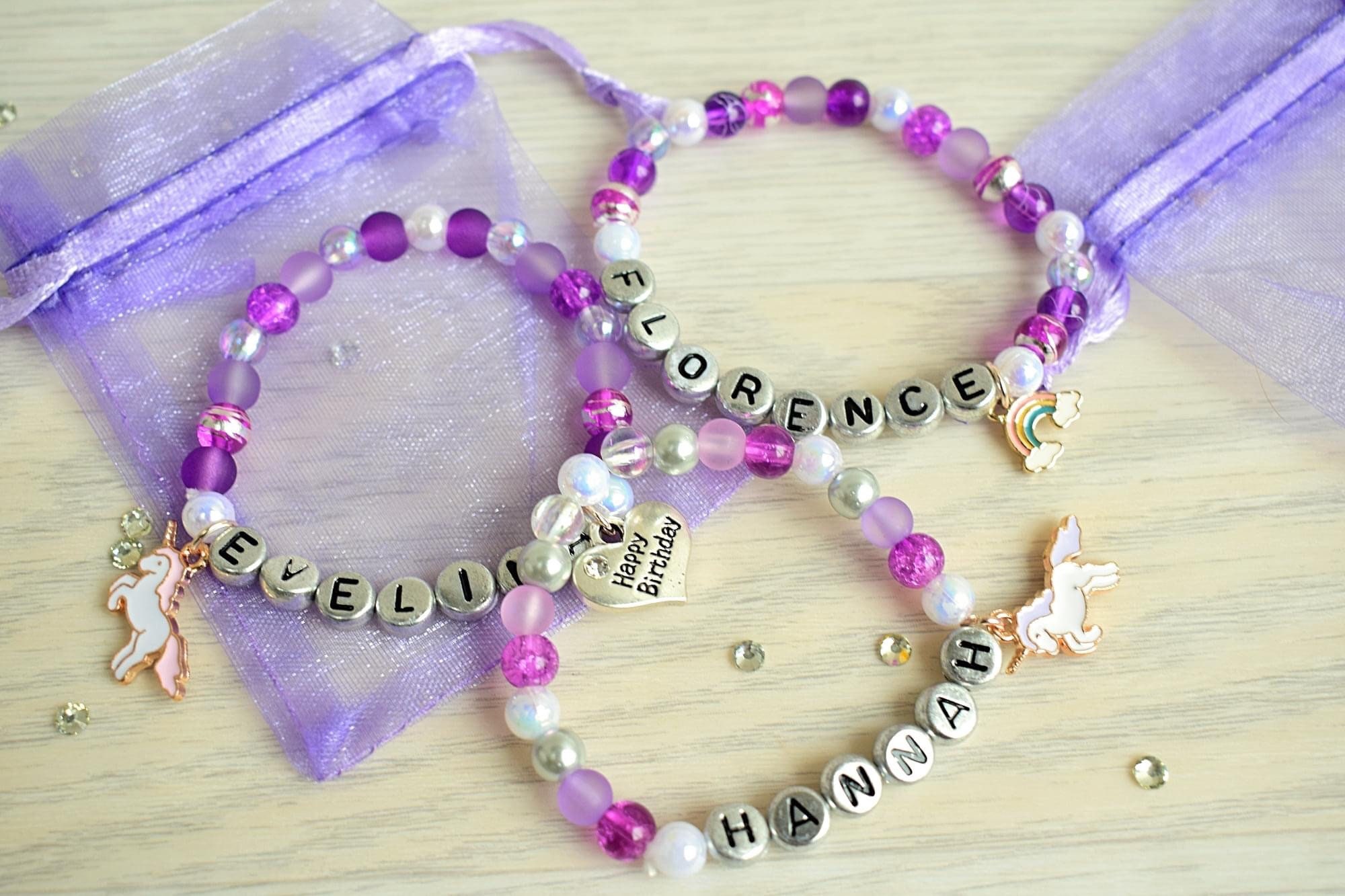 Kids personalsed bracelet. Sibling gift. Big sister present. Personal…