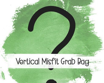 Misfit Planner Sticker Grab Bag - Vertical Kits, Grab Bag, Weekly Sticker Kits, Monthly Sticker Kits, Oops Bag, Miscut Stickers