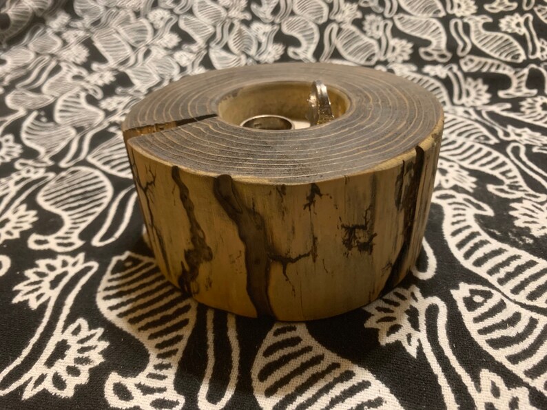 Ring Dish Rustic Ring Dish Wood Ring Dish Ring Holder