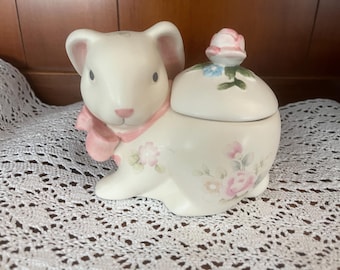 Pfaltzgraff Tea Rose Bunny suikerpot
