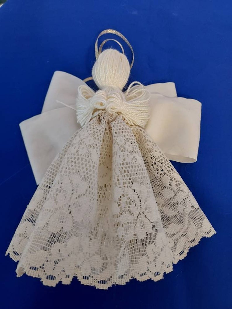 Lace Angel Ornament - Etsy