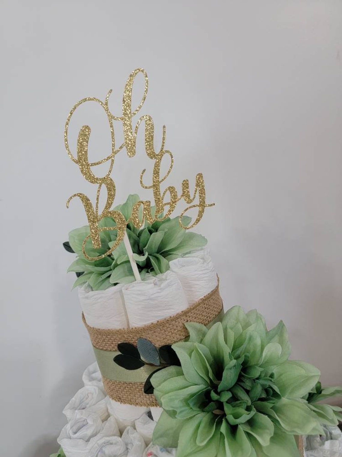 Sage Green Baby Shower Earthy Baby Shower Sage Green and Etsy