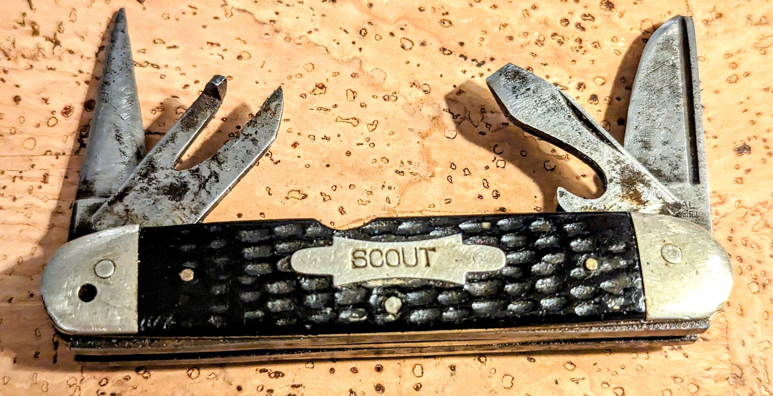 Vintage 1930-1936 Imperial USA Scout Pocket Knife - Camp Vintage 1930-1936 Imperial USA Scout Pocket Knife - Camp