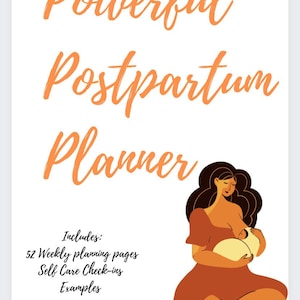 Krachtige postpartumplanner