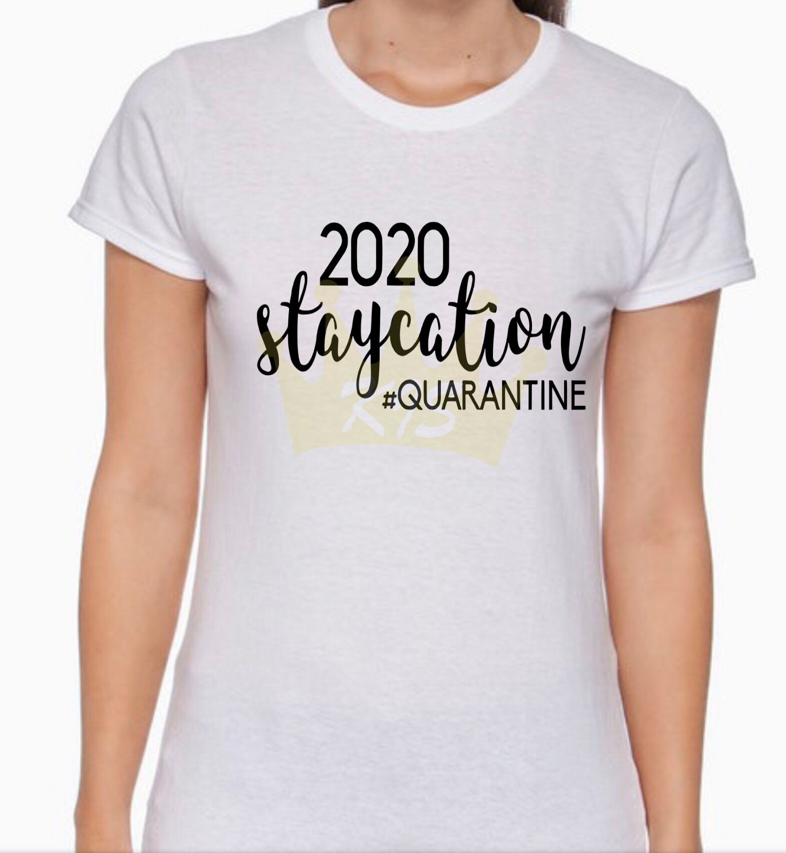 Staycation shirt Quarantine Shirt quarantine shirt | Etsy