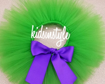 Ninja Turtle Tutu Skirt, Baby Tutu, Toddler Tutu, Girl TutuBurgundy & Girl Tutu, wedding tutu, flower girl tutu, birthday tutu