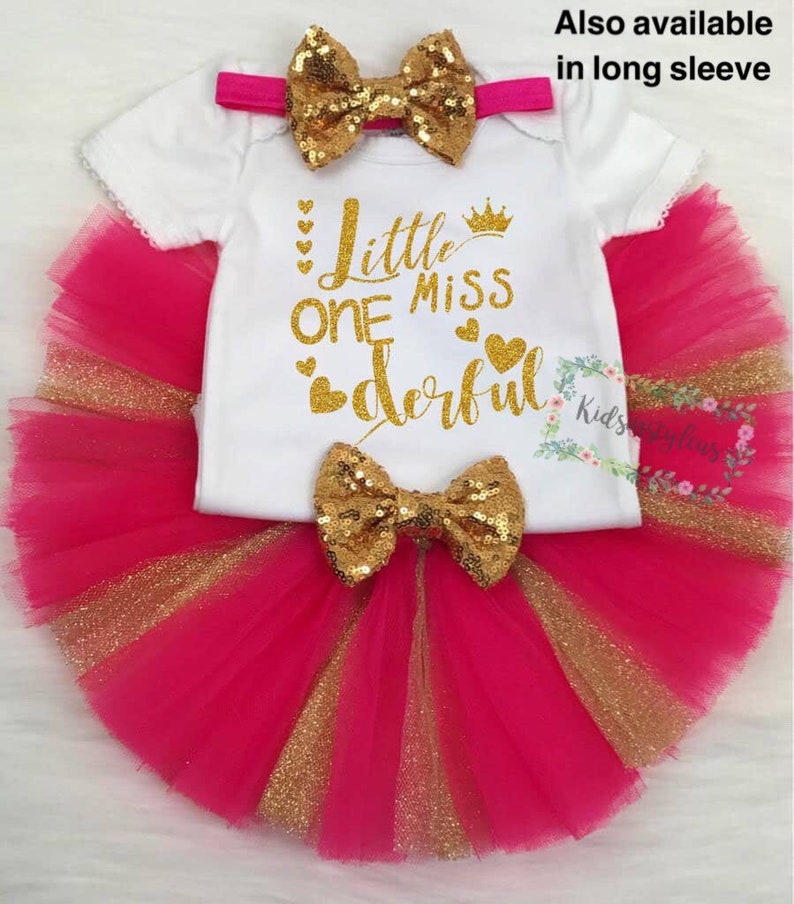 Girl Tutus First Birthday Outfit Girl First Birthday Girl 1st Birthday Girl Outfit Birthday Tutu Outfit First Birthday Outfit Girl