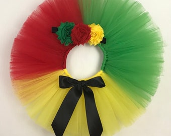 Black history month tutu, girl tutu, baby tutu, toddler tutu, custom tutu, red Tutu, yellow Tutu, green tutu, black history tutu, blk tutu
