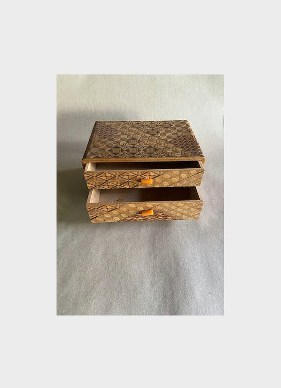 Écrin à Bijoux Vintage Montseny Paris – Coffret Occasion, Style Rétro