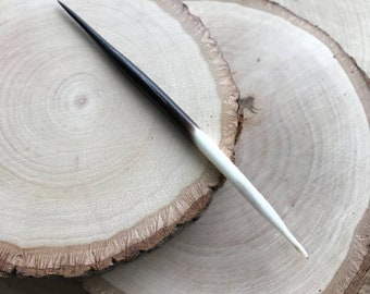 Real Porcupine Quill Terrarium Supplies Pendant Charm Nature Jewelry Supplies (AL012)