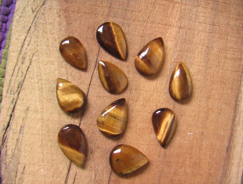 Awesome Yellow Tiger Eye Cabochon Natural Yellow Tiger Eye Gemstone High Quality Tiger Eye Loose Stone For Jewelry