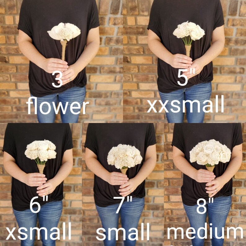 Bridal Bouquet Bridesmaid Bouquet Flower Girl Wood Flower Bouquet With Baby S Breath And 2 Color Options Accessories Weddings Valresa Com