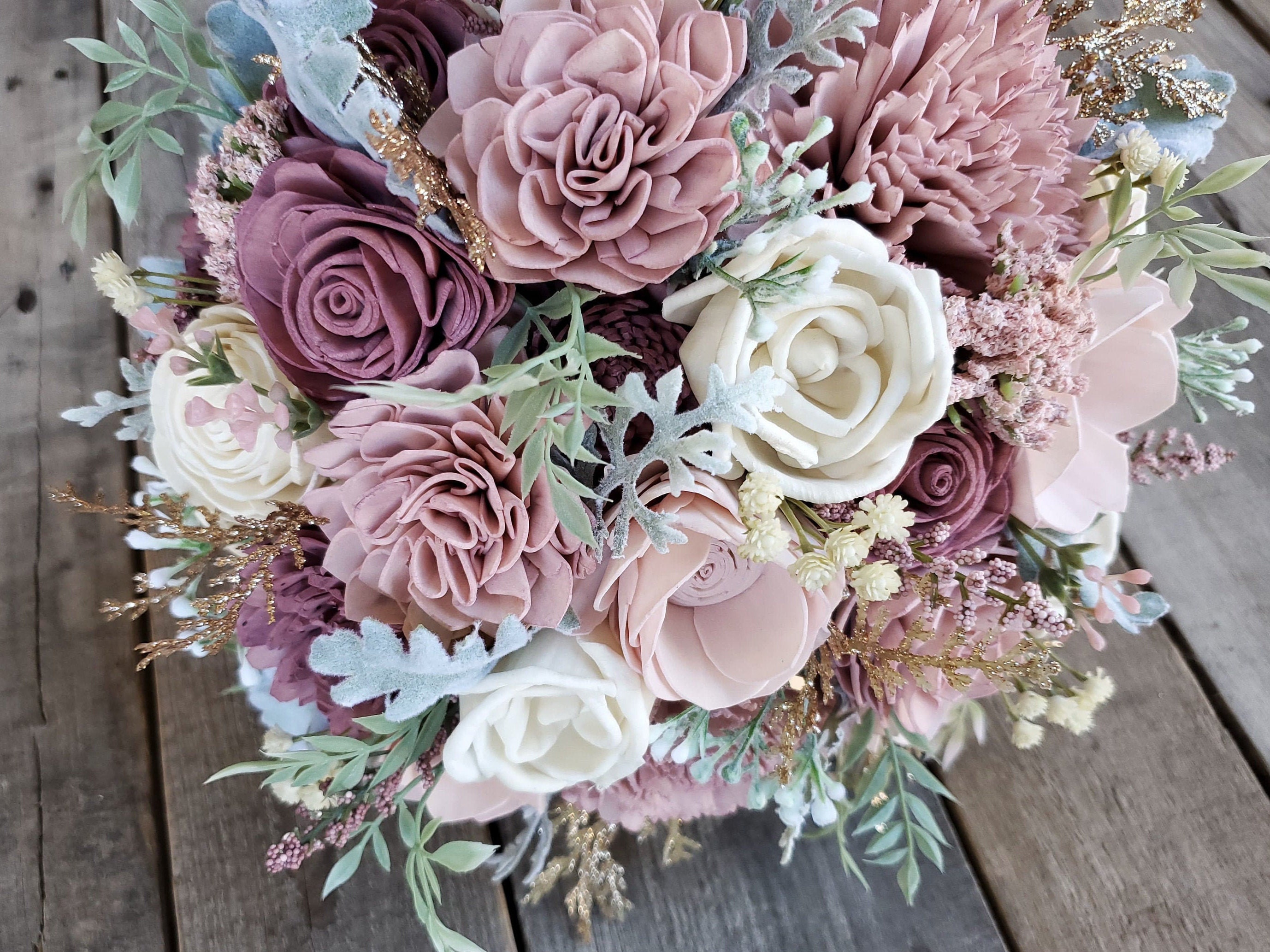 mauve bridal