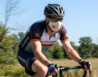 Bug Blocker Face Protection for Cyclists: Helps block insects and pollen while riding